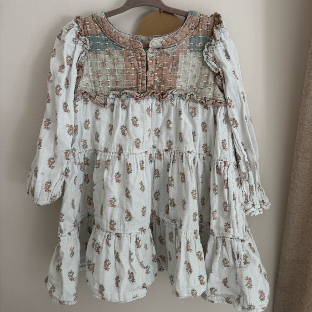 Easy Peasy 4T cottagecore long sleeve dress